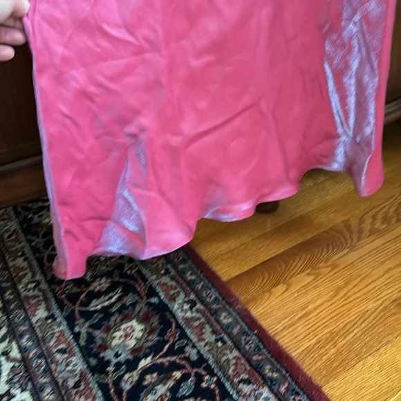 NWT Wild Fable Iridescent Double Strap Maxi Slip Dress - Picture 6 of 11